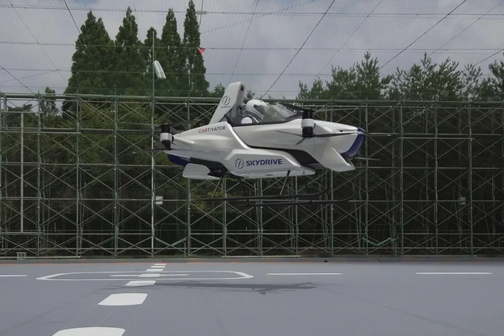 خودروی پرنده تک سرنشین، معرفی شده در رویداد جیتکس 2022